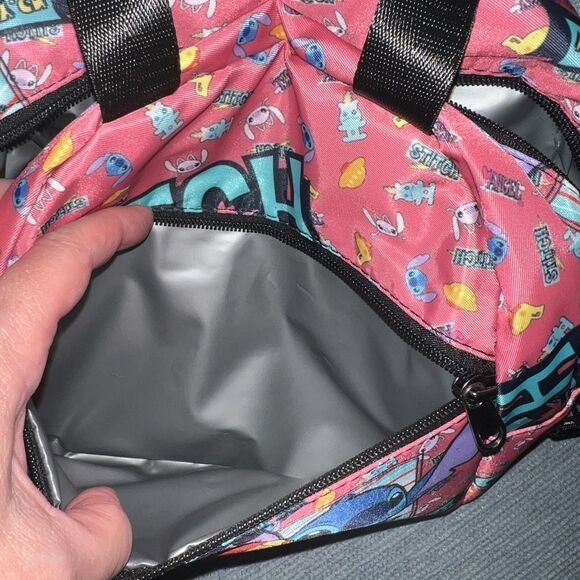 Stitch Insulated Lunch Bag/Crossbody - Picture 10 of 12